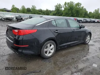 2015 Kia Optima LX z VIN 5XXGM4A78FG517107, wystawiony jako Copart lot #59864965 z przebiegiem 161 507 mil mil oraz Czysty tytuł • Clean title. Historia ofert i sprzedaży dostępna na DreamBid. Obrazek 3.