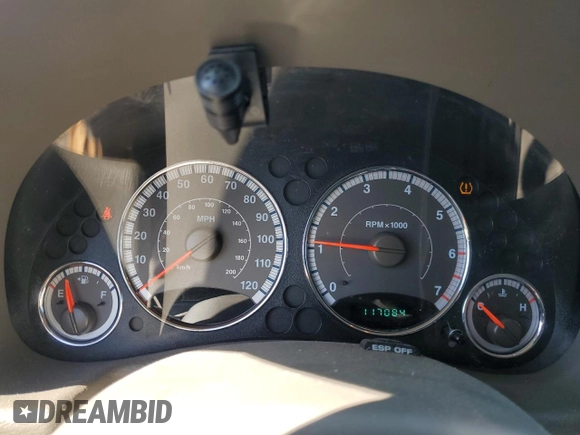 2006 Jeep Liberty Limited z VIN 1J8GL58K16W217595, wystawiony jako Copart lot #49732595 z przebiegiem 117 084 mil mil oraz Szkoda całkowita • Salvage title. Historia ofert i sprzedaży dostępna na DreamBid. Obrazek 9.