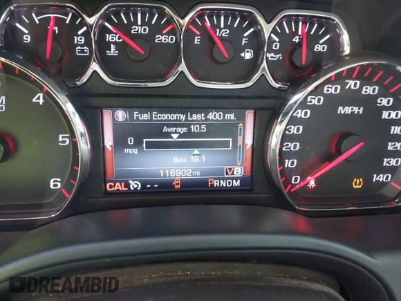 2015 GMC Sierra 1500 SLT with VIN 3GTU2VEC2FG517994, listed as a IAAI auction lot 41786021 with 116,902 mi miles and . Bid and sale history available at DreamBid. Image 15.