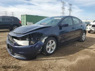 2016 Dodge Dart SXT with VIN 1C3CDFBB6GD732899, listed as a Copart auction lot 50184695 with 91,338 mi miles and Salvage Title. Bid and sale history available at carsss.com. Image 1.