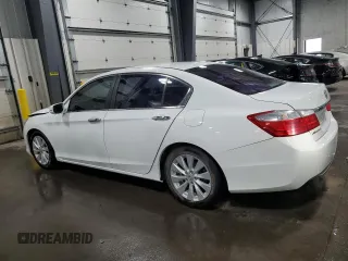 2015 Honda Accord EX-L z VIN 1HGCR2F81FA131728, wystawiony jako Copart lot #57579225 z przebiegiem 168 634 mil mil oraz Szkoda całkowita • Salvage title. Historia ofert i sprzedaży dostępna na DreamBid. Obrazek 2.