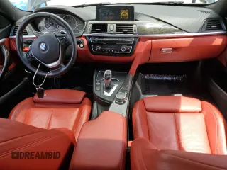 2017 BMW 4 Series 430i with VIN WBA4F7C5XHG437682, listed as a Copart auction lot 56781835 with 129,639 mi miles and Salvage title. Bid and sale history available at DreamBid. Image 8.