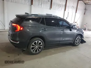 2020 GMC Terrain SLT with VIN 3GKALPEX3LL265453, listed as a Copart auction lot 55657345 with 160,223 mi miles and Salvage title. Bid and sale history available at DreamBid. Image 3.