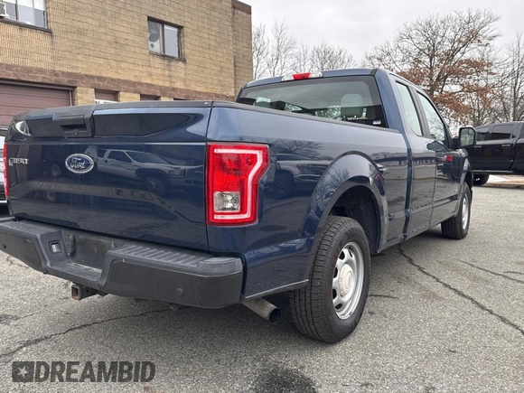 2017 Ford F-150 XL with VIN 1FTEX1CP9HKE38774, listed as a Copart auction lot 44837295 with 135,609 mi miles and Clean Title. Bid and sale history available at carsss.com. Image 4.