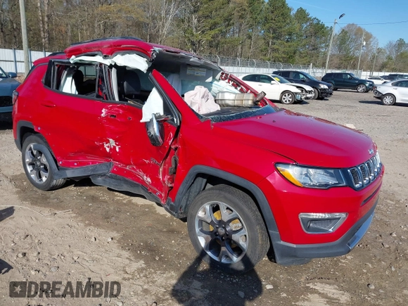 2021 Jeep Compass Limited with VIN 3C4NJDCB6MT511292, listed as a IAAI auction lot 41892359 with Not Provided miles and . Bid and sale history available at carsss.com. Image 1.