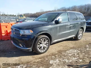 2014 Dodge Durango Citadel with VIN 1C4RDJEG4EC524880, listed as a IAAI auction lot 41443635 with 175,723 mi miles. Bid and sale history available at carsss.com. Image 17.