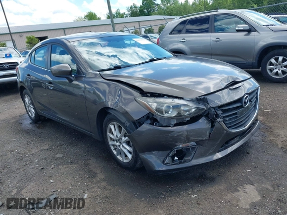 2016 Mazda 3 i Sport with VIN JM1BM1U76G1326853, listed as a IAAI auction lot 42194395 with 73,719 mi miles and . Bid and sale history available at DreamBid. Image 1.
