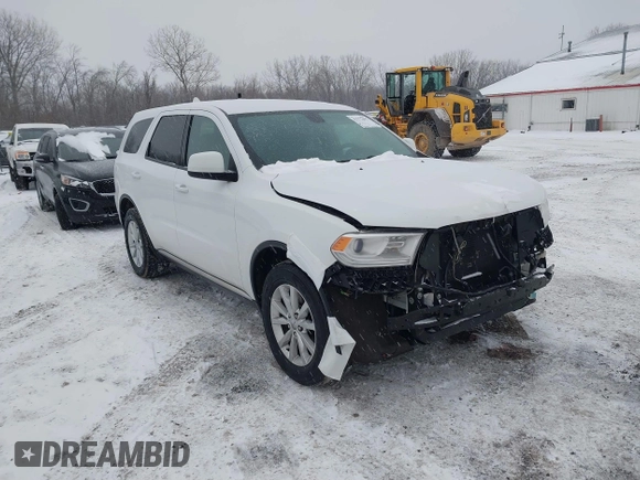 2014 Dodge Durango Special Service with VIN 1C4RDJFG6EC598283, listed as a IAAI auction lot 41577695 with 81,074 mi miles and . Bid and sale history available at carsss.com. Image 1.