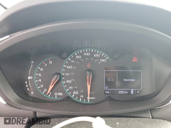 2020 Chevrolet Trax LS with VIN KL7CJKSB0LB052447, listed as a Copart auction lot 59269385 with 21,311 mi miles and Non repairable. Bid and sale history available at DreamBid. Image 9.
