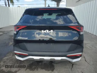 2024 Kia Sportage LX with VIN KNDPU3DF5R7291652, listed as a Copart auction lot 54886245 with 27,086 mi miles and Clean Title. Bid and sale history available at DreamBid. Image 6.
