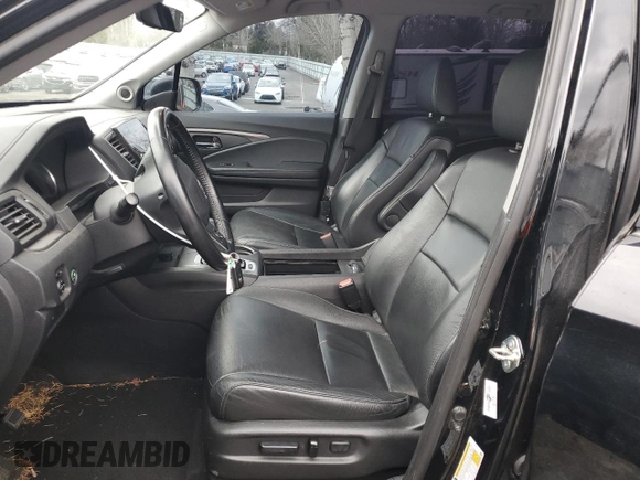 2019 Honda Pilot EX-L with VIN 5FNYF5H57KB020071, listed as a Copart auction lot 48979075 with 106,746 mi miles and Salvage Title. Bid and sale history available at DreamBid. Image 7.