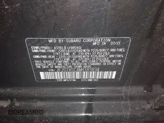 2021 Subaru Crosstrek Special Sports с VIN JF2GTHSC4MH383834, выставлен на аукционе IAAI как лот 42163401 с пробегом Не указан миль и . История ставок и продаж доступна на DreamBid. Изображение 9.