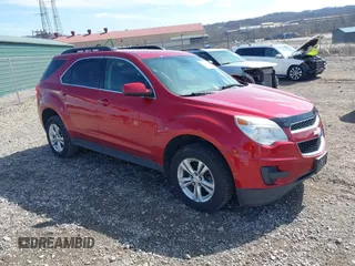 2015 Chevrolet Equinox LT with VIN 2GNALBEK1F1148471, listed as a IAAI auction lot 41865731 with 117,812 mi miles and . Bid and sale history available at DreamBid. Image 1.