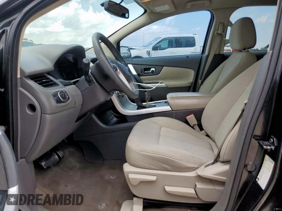 2013 Ford Edge SE with VIN 2FMDK3GC6DBC37458, listed as a Copart auction lot 60228945 with 156,410 mi miles and Salvage title. Bid and sale history available at DreamBid. Image 7.