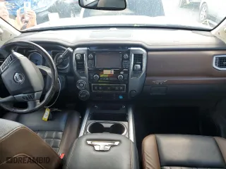 2018 Nissan Titan XD Platinum Reserve with VIN 1N6BA1F49JN548683, listed as a Copart auction lot 73970764 with 50,072 mi miles and Non Repairable. Bid and sale history available at carsss.com. Image 8.