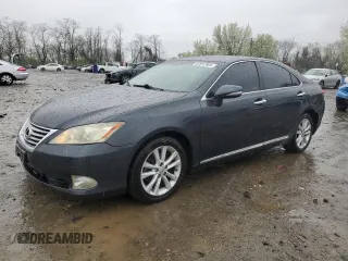 2010 Lexus ES 350 with VIN JTHBK1EG3A2352489, listed as a Copart auction lot 52097905 with 25,269 mi miles and Salvage Title. Bid and sale history available at carsss.com. Image 1.
