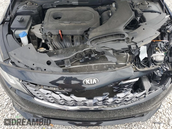 2019 Kia Optima LX with VIN 5XXGT4L33KG363946, listed as a Copart auction lot 57386055 with 41,886 mi miles and Salvage title. Bid and sale history available at DreamBid. Image 11.