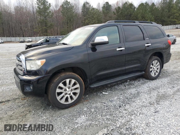 2012 Toyota Sequoia Limited with VIN 5TDJW5G15CS072800, listed as a Copart auction lot 85479194 with 325,561 mi miles and Clean Title. Bid and sale history available at carsss.com. Image 1.