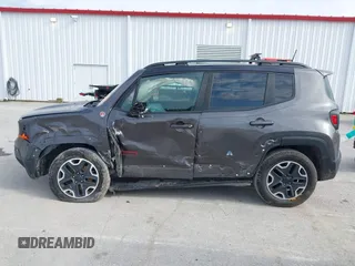 2017 Jeep Renegade Deserthawk with VIN ZACCJBCB2HPF51653, listed as a IAAI auction lot 41994419 with 115,444 mi miles and . Bid and sale history available at DreamBid. Image 14.