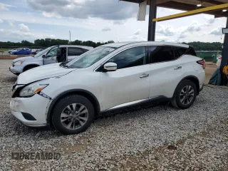 2017 Nissan Murano S с VIN 5N1AZ2MG7HN153644, выставлен на аукционе Copart как лот 58592425 с пробегом 169 376 миль миль и Списание • Salvage title. История ставок и продаж доступна на DreamBid. Изображение 1.