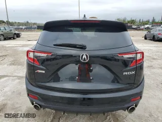 2023 Acura RDX w/A-Spec Package with VIN 5J8TC1H67PL002700, listed as a Copart auction lot 38978814 with 11,367 mi miles. Bid and sale history available at carsss.com. Image 6.