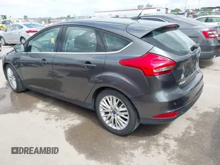 2018 Ford Focus Titanium with VIN 1FADP3N28JL323825, listed as a IAAI auction lot 42341286 with 46,565 mi miles and . Bid and sale history available at DreamBid. Image 3.