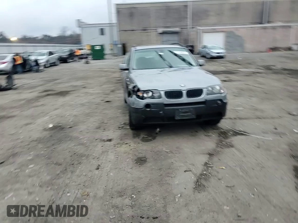 2005 BMW X3 2.5i with VIN WBXPA73465WC50680, listed as a Copart auction lot 81836634 with 0 mi miles and Salvage Title. Bid and sale history available at carsss.com. Image 11.