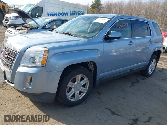2014 GMC Terrain SLE with VIN 2GKFLVEKXE6194564, listed as a IAAI auction lot 41658337 with 109,773 mi miles and . Bid and sale history available at DreamBid. Image 2.