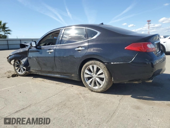 2012 Infiniti M with VIN JN1BY1AP5CM333877, listed as a Copart auction lot 50949495 with Not provided miles and Salvage title. Bid and sale history available at DreamBid. Image 2.