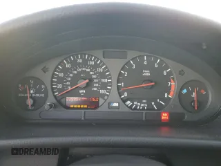1997 BMW 3 Series M3 with VIN WBSBG9320VEY75541, listed as a Copart auction lot 79728994 with 239,494 mi miles and Salvage Title. Bid and sale history available at carsss.com. Image 9.