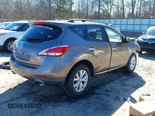 2012 Nissan Murano SL z VIN JN8AZ1MW5CW234106, wystawiony jako IAAI lot #41370913 z przebiegiem 98 860 mil mil oraz . Historia ofert i sprzedaży dostępna na DreamBid. Obrazek 4.