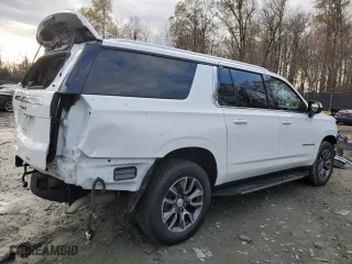 2021 Chevrolet Suburban LT with VIN 1GNSKCKD4MR350647, listed as a Copart auction lot 81845574 with 1,588 mi miles and Salvage Title. Bid and sale history available at carsss.com. Image 3.