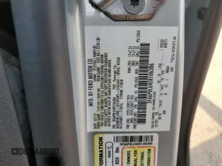 2014 Ford Fusion SE Hybrid with VIN 3FA6P0LU4ER106386, listed as a Copart auction lot 59627565 with 105,855 mi miles and Salvage title. Bid and sale history available at DreamBid. Image 12.