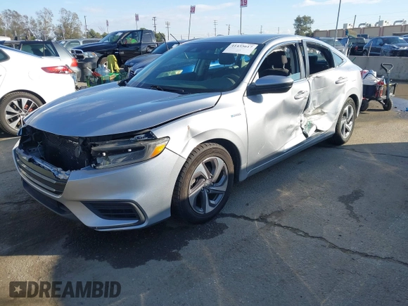 2019 Honda Insight EX with VIN 19XZE4F56KE013817, listed as a IAAI auction lot 41435617 with 57,454 mi miles and . Bid and sale history available at carsss.com. Image 17.