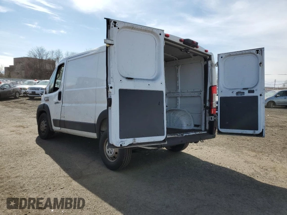 2019 Ram ProMaster Cargo with VIN 3C6TRVNGXKE513098, listed as a Copart auction lot 48754045 with 233,369 mi miles and Salvage Title. Bid and sale history available at DreamBid. Image 2.