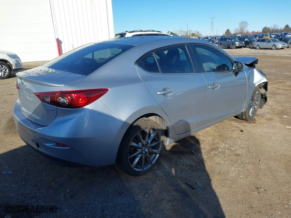 2018 Mazda Mazda3 4-Door Touring with VIN 3MZBN1V34JM179805, listed as a IAAI auction lot 41734757 with 59,468 mi miles. Bid and sale history available at carsss.com. Image 4.