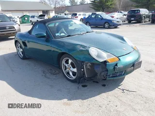 2001 Porsche Boxster z VIN WP0CA29831U623833, wystawiony jako IAAI lot #42075731 z przebiegiem 69 922 mil mil oraz . Historia ofert i sprzedaży dostępna na DreamBid. Obrazek 1.