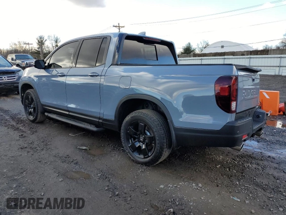 2024 Honda Ridgeline Black Edition with VIN 5FPYK3F84RB012962, listed as a Copart auction lot 84956794 with 5,092 mi miles and Salvage title. Bid and sale history available at DreamBid. Image 2.