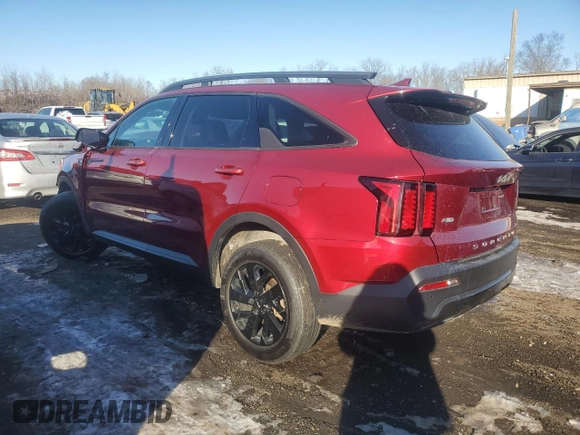 2022 Kia Sorento X-Line S with VIN 5XYRLDLC7NG077946, listed as a Copart auction lot 42482105 with 40,472 mi miles and Salvage Title. Bid and sale history available at carsss.com. Image 2.