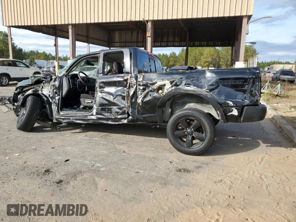 2019 Ram 1500 Classic Warlock with VIN 1C6RR6GGXKS740561, listed as a Copart auction lot 78743024 with 0 mi miles and Salvage Title. Bid and sale history available at carsss.com. Image 2.