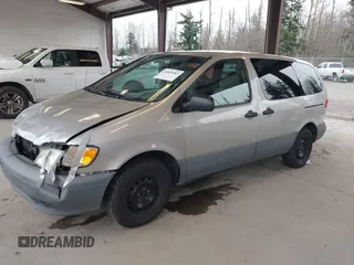 2001 Toyota Sienna CE with VIN 4T3ZF19C31U393059, listed as a IAAI auction lot 41809583 with 237,250 mi miles. Bid and sale history available at carsss.com. Image 17.