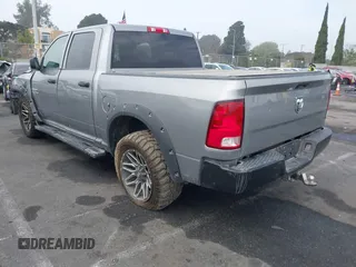 2023 Ram 1500 Classic Tradesman with VIN 3C6RR6KG5PG550852, listed as a IAAI auction lot 41248074 with 10,918 mi miles. Bid and sale history available at carsss.com. Image 3.