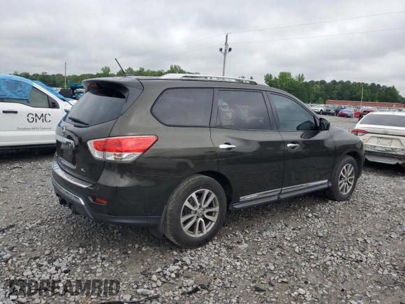 2015 Nissan Pathfinder S с VIN 5N1AR2MN1FC627823, выставлен на аукционе Copart как лот 55274505 с пробегом 109 056 миль миль и Списание • Salvage title. История ставок и продаж доступна на DreamBid. Изображение 3.