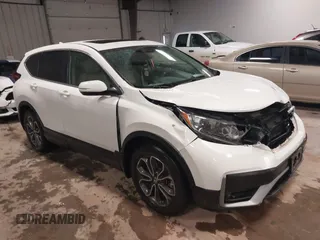 2020 Honda CR-V EX-L z VIN 2HKRW1H88LH423566, wystawiony jako IAAI lot #42418678 z przebiegiem 101 197 mil mil oraz . Historia ofert i sprzedaży dostępna na DreamBid. Obrazek 1.
