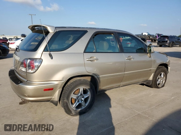 2002 Lexus RX 300 with VIN JTJGF10U820139993, listed as a Copart auction lot 70506374 with 228,629 mi miles and Salvage Title. Bid and sale history available at carsss.com. Image 3.