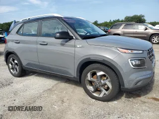 2022 Hyundai Venue SEL with VIN KMHRC8A38NU132103, listed as a Copart auction lot 64608965 with 52,251 mi miles and Salvage title. Bid and sale history available at DreamBid. Image 4.