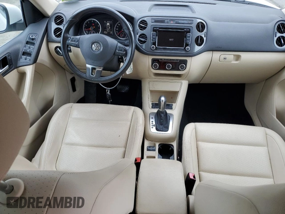 2012 Volkswagen Tiguan S with VIN WVGBV7AX5CW559037, listed as a Copart auction lot 51073435 with 56,620 mi miles and Salvage Title. Bid and sale history available at DreamBid. Image 8.