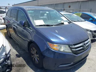 2015 Honda Odyssey EX z VIN 5FNRL5H48FB123123, wystawiony jako IAAI lot #42272383 z przebiegiem 79 791 mil mil oraz . Historia ofert i sprzedaży dostępna na DreamBid. Obrazek 1.