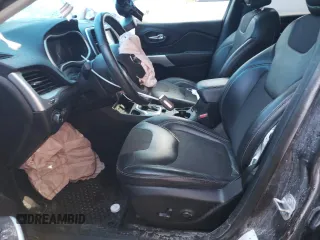 2018 Jeep Cherokee Latitude Plus with VIN 1C4PJLLX2JD563485, listed as a Copart auction lot 45636165 with 69,238 mi miles and Salvage Title. Bid and sale history available at DreamBid. Image 7.