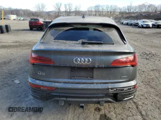2023 Audi Q5 Sportback S line Premium Plus with VIN WA15AAFY8P2118635, listed as a Copart auction lot 87265094 with 20,844 mi miles and Salvage title. Bid and sale history available at DreamBid. Image 6.